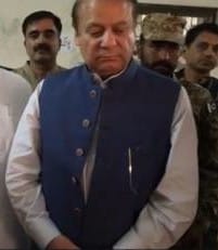 نوازشریف ضمنی انتخابات 2018  میں شناختی کارڈ نہ ہونے کے باعث ووٹ کاسٹ نہ کر سکے